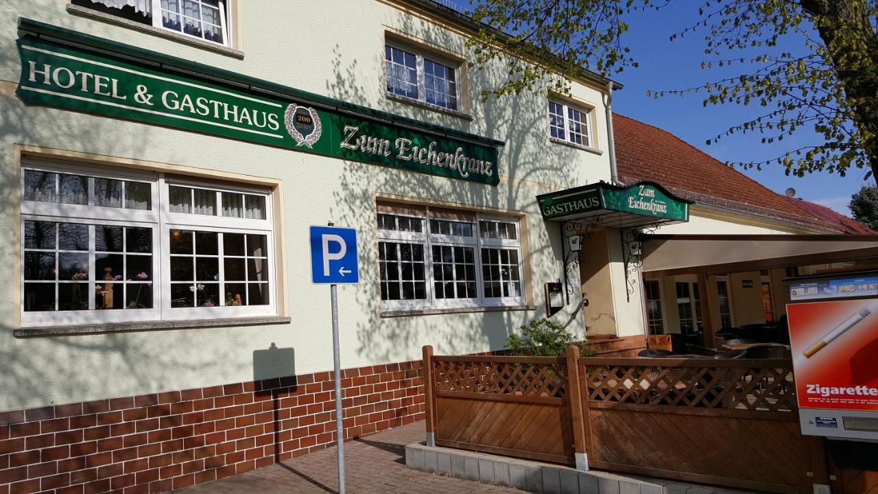Hotel&Gasthaus Zum Eichenkranz Luckenwalde Exterior foto